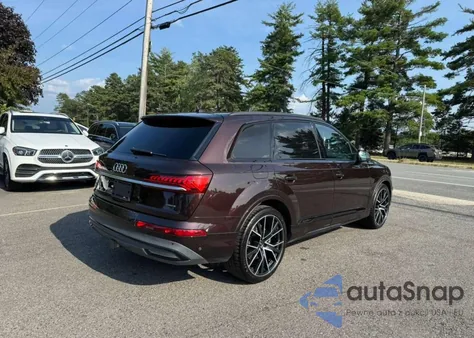2021 Audi Q7 Prestige из США, поврежденный, VIN WA1VXAF77MD013199